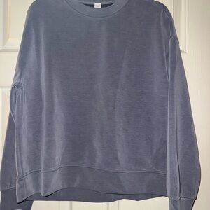 lululemon athletica Slate Softstream Crewneck Sweater